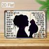 1PC Tin Sign You Are Not Just A Cat - Funny Pet Lover Art for Home/Office, 8x12 Inches/20x30 Cm
