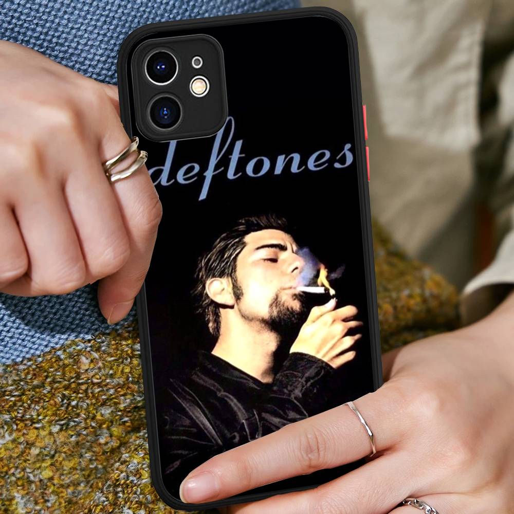 Alternative Metal Band Deftones Phone Case For IPhone 11 12 13 14 15 16 Pro Plus X XS MAX Matte Bumper Shockproof Cover