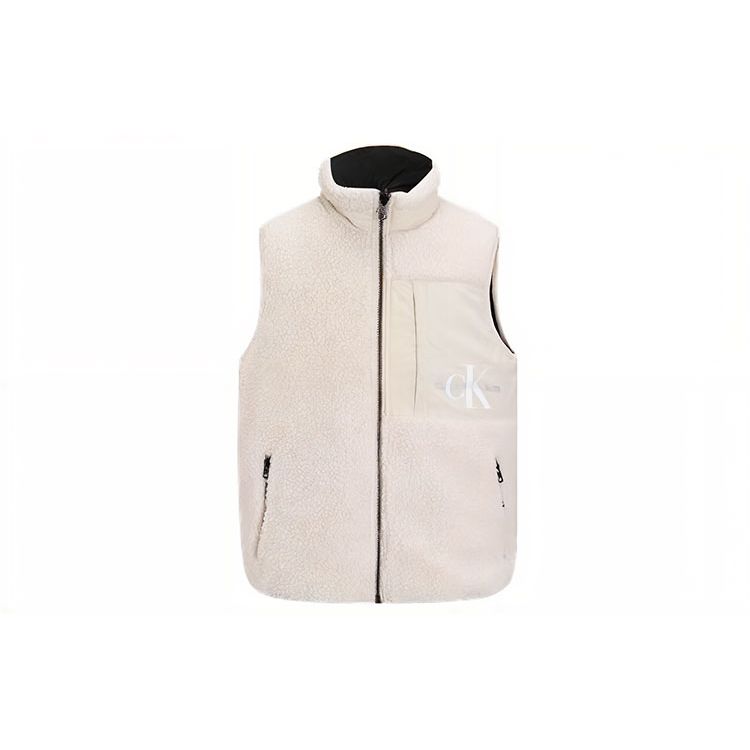

Calvin Klein Двусторонний стеганый жилет с воротником-стойкой и воротником-стойкой, мужские жилеты J322172-ACF