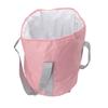Foldable Foot Tub Polyester Double Layer Collapsible Camping Bucket with Storage Bag for Outdoor