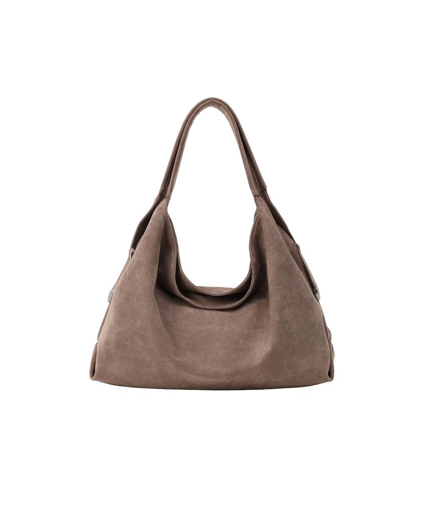 Sand Museum Cactus Hobo Bag [Suede Mocha]