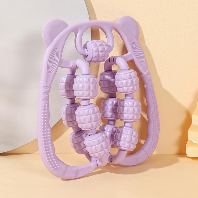 WEZHO Little Bear Double-Row Leg & Back Massager Roller