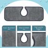Special Microfiber Mat for Kitchen Faucets, To Absorb Water And Prevent Splashes,Serves To Protect Countertops In Bathroom