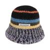 Women's Trendy Knit Wool Fisherman Hat – Warm, Korean Style, Face-Flattering, and Japanese-Inspired Big Head Bucket Hat for Autumn and Winter.