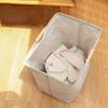 Household Large Dirty Clothes Basket Portable Foldable Fabric Waterproof Dirty Clothes Storage Basket Bathroom Laundry Basket YLE364