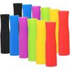 Silicone Straw Tips,Multicolored Food Grade Silicone Straw Tip Covers Fit for 8mm Wide Stainless Steel Straws And Glass Straws