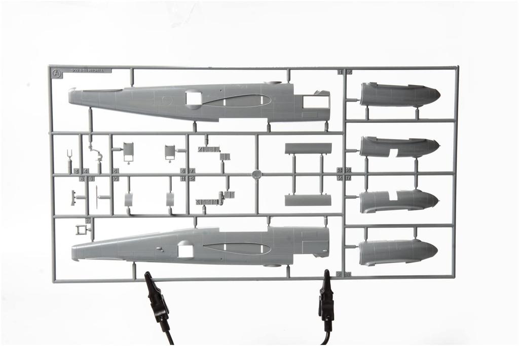 Eduard 1/72 Profipack US Army Air Forces B-25J Mitchell Strafer Plastic Model Kit EDU7012