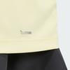 Adidas D4T Quick Dry T Shirts Men's Yellow Crew Neck Moderate