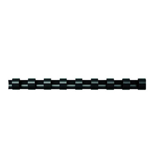 Fellowes 21 Ringer Runde Bindingskammer Svart (19mm 100pk)