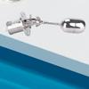 Braccio Regolabile Riempimento Automatico e Controllo Livello Serbatoio Acqua Multi Uso Acciaio Inossidabile Acquario Piscina