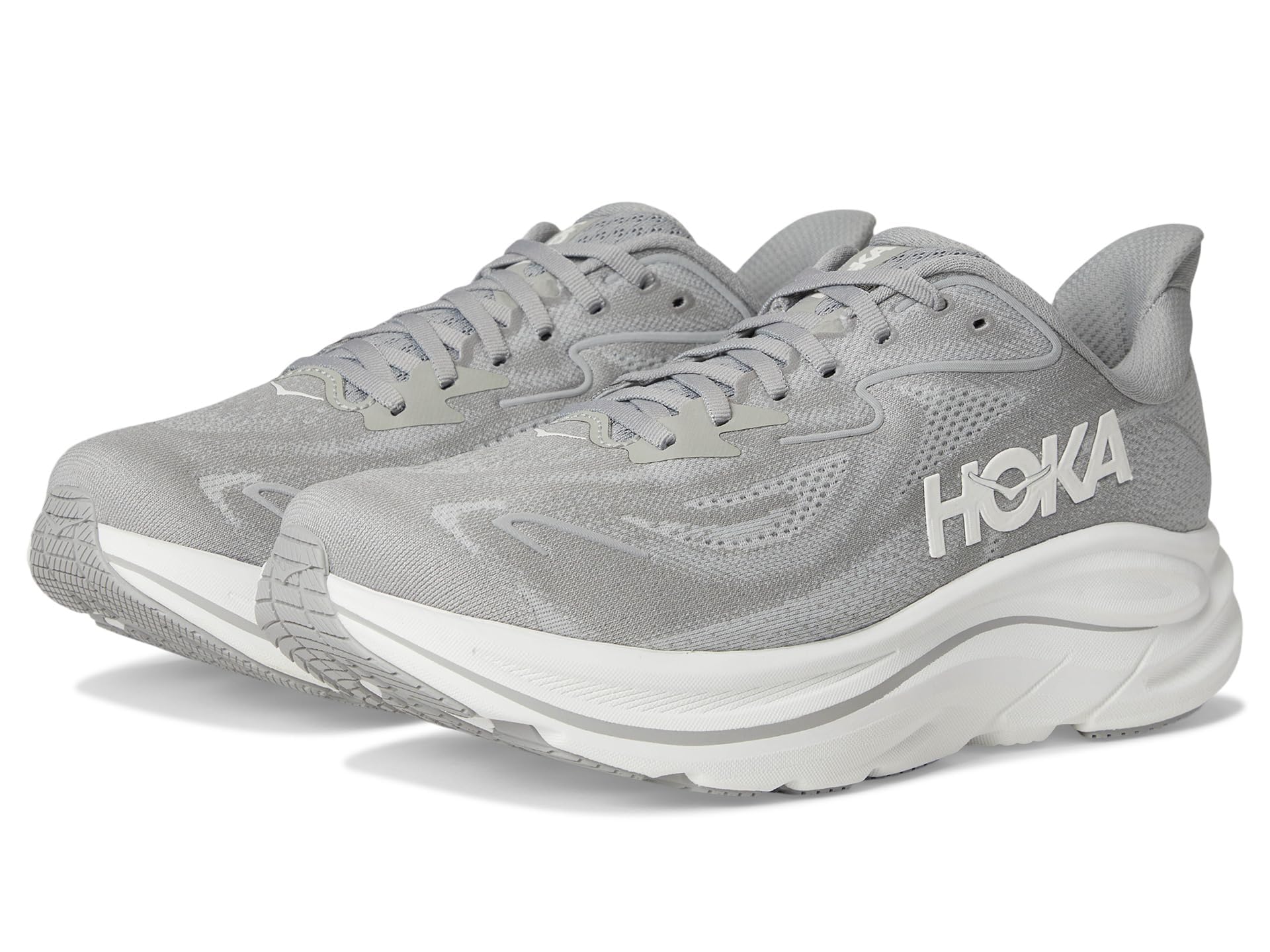 

HOKA Clifton 10 Men s Sneaker, Stardust, 8.5 X-Wide