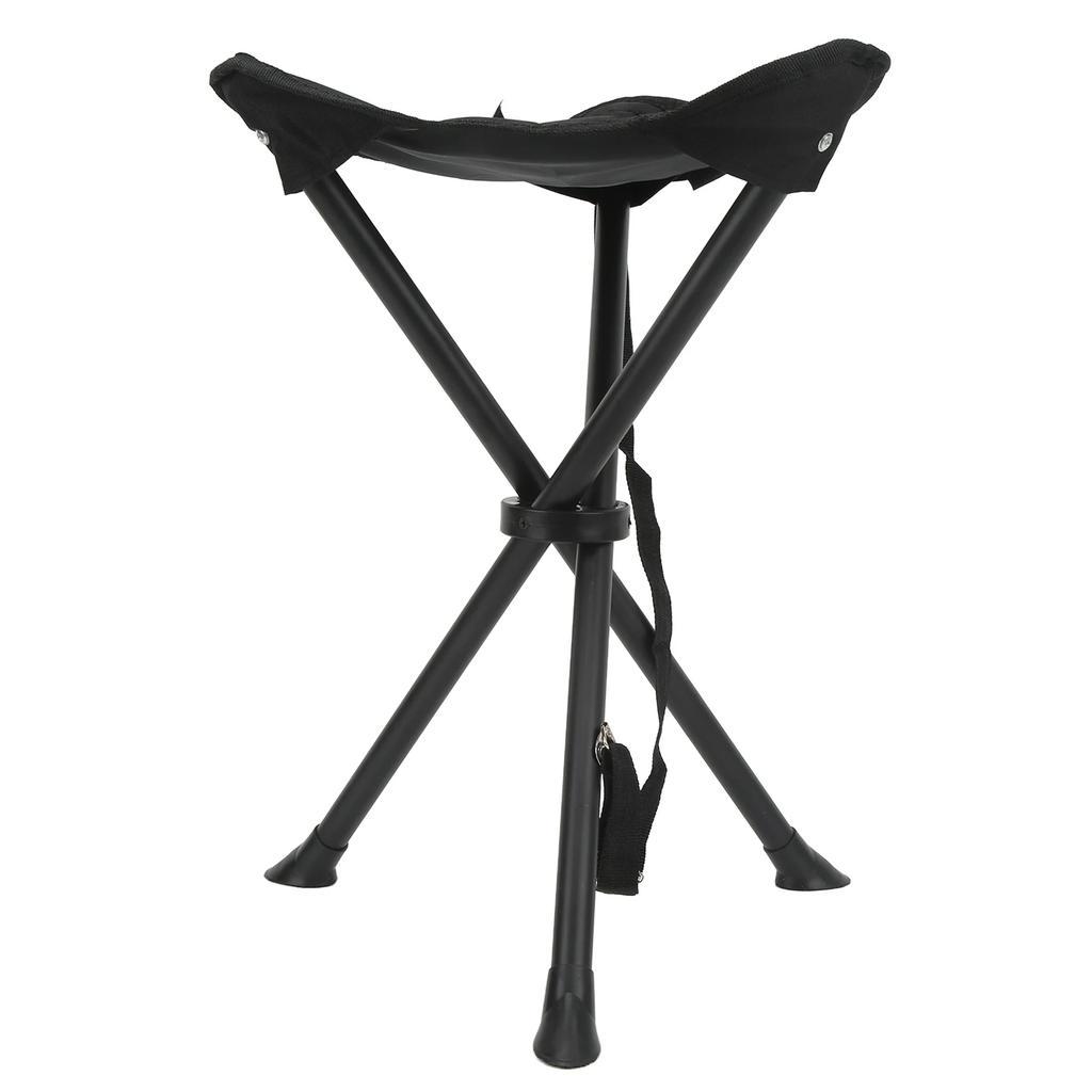 Folding Tripod Stool 600D Oxford Cloth Anti Fall 200KG Load Bearing Foldable Chair Good Stability Anti Slip for Fishing