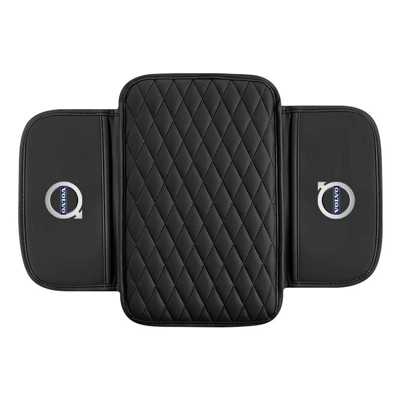 

PU Leather Breathable Center Console Box Cover Anti Scratch Armrest Box For Volvo XC90 XC60 XC70 XC40 V90 V60 V40 C70 C30 S80 чёрный