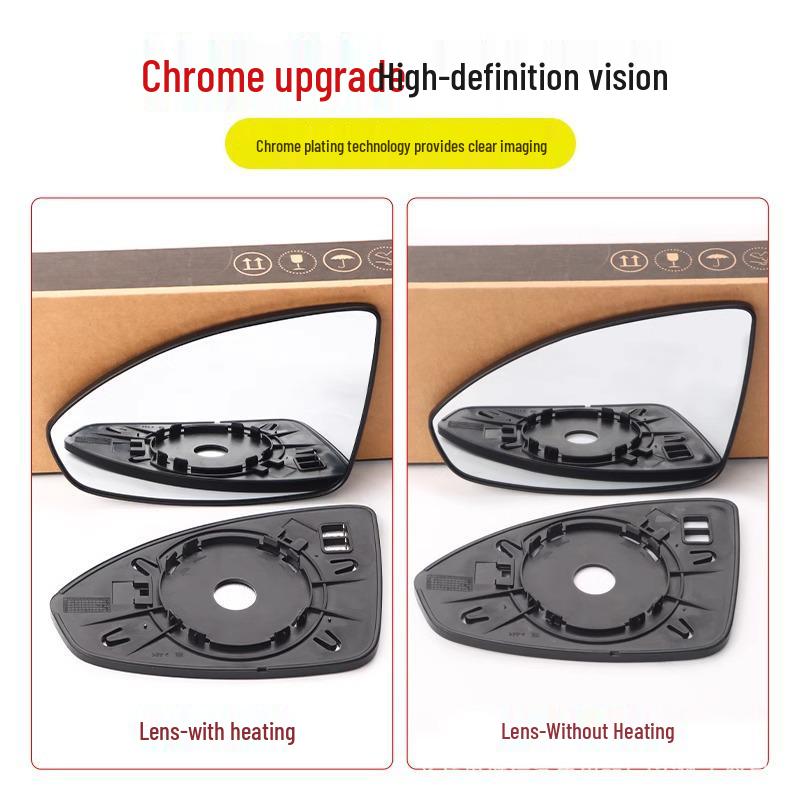 For 09-16 Chevrolet Cruze Rearview Mirror: Reflector Shell with Heating Lens
