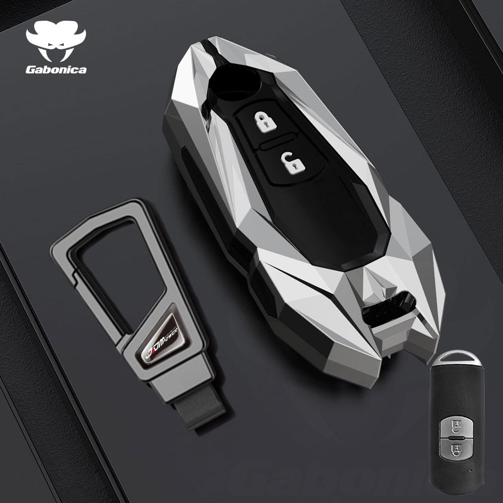 New 2 3 Buttons Zinc Alloy Car Key Fob Case Cover For Mazda 2 3 6 Atenza Axela Demio Cx30 Cx-4 Cx-5 Cx5 Cx-3 Cx7 Cx8 Cx-8 Cx-9