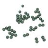 50pcs 8mm Space Beans Set Silica Gel Fishing Line Stopper Collision Avoidance BeansGreen