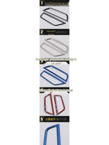 16 Bora Front Air Outlet Decorative Ring for Air Conditioning