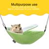 Hanging Pet Bed Velveteen Banana shaped Pet   House for Hamster Hammock(Yellow)