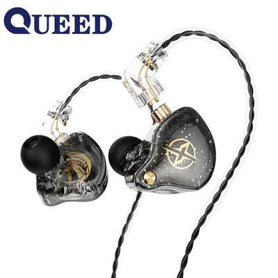 X2PRO Replaceable Line Plug -in Motion HIFI Car Ring Mobile Phone Wired Headphones