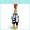 World Cup Soccer Player Squealing Chicken Stress Relief Toy With Sound For Kids And Adults