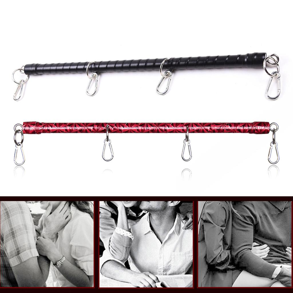 Sturdy Metal Frame with Unique Hook Attachments Add Fun and Excitement for Adventurous Adults