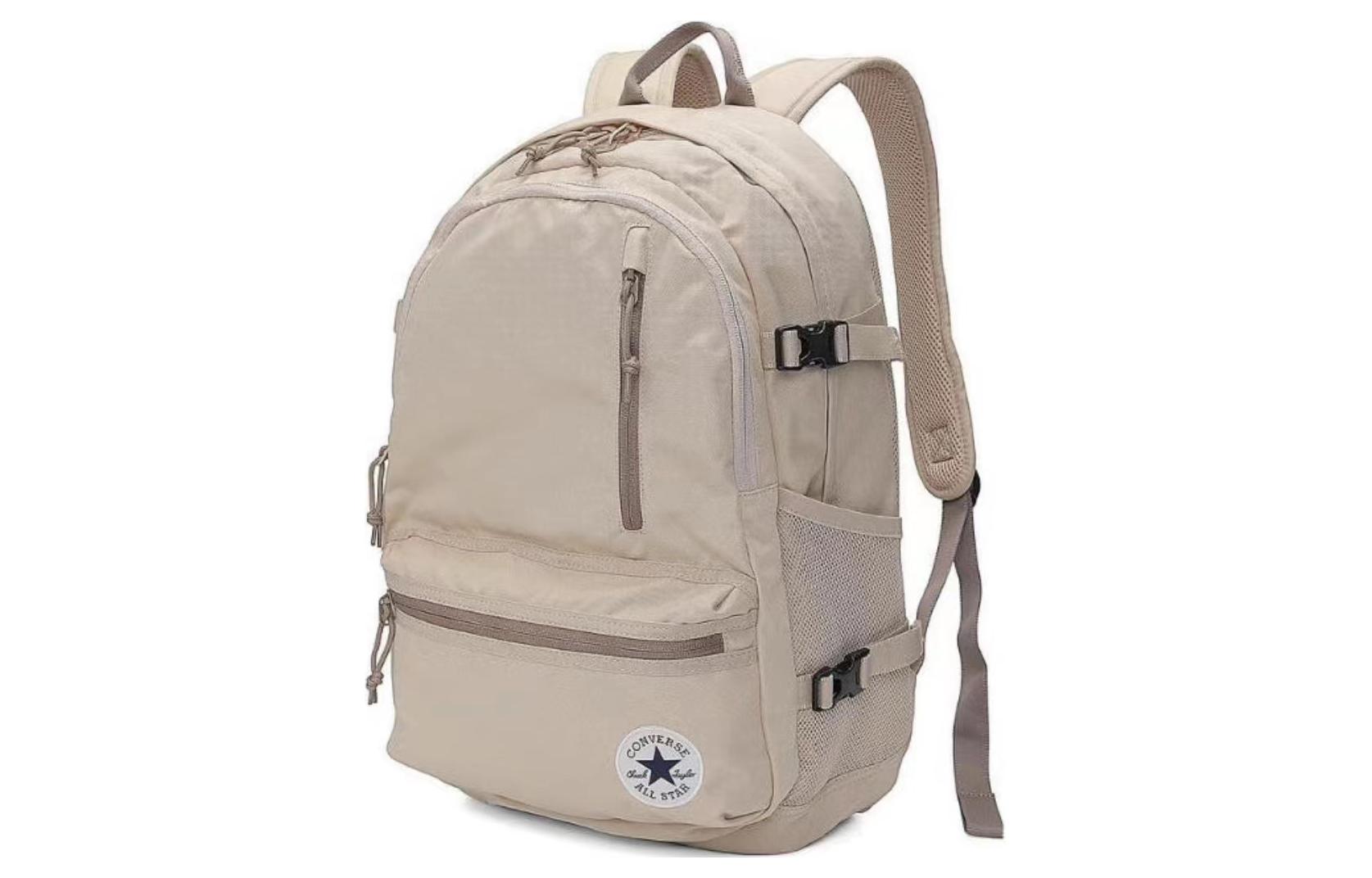 Converse Straight Edge Polyester Backpack Large Unisex Brown 10021138-A13 Large