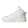 adidas Neo D-Pad Mid Casual Rutschfest Langlebig High-Top Skateschuhe Damen Sneaker Weiß Blau IG7621