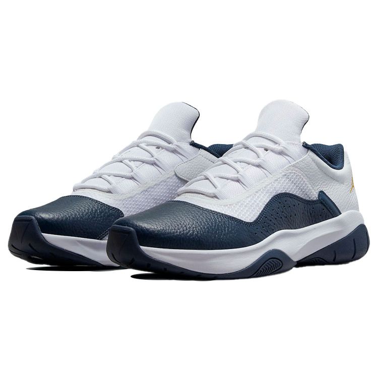Baskets Air Jordan 11 CMFT Low Michigan Homme Blanc Armory-Navy Pollen CW0784-147