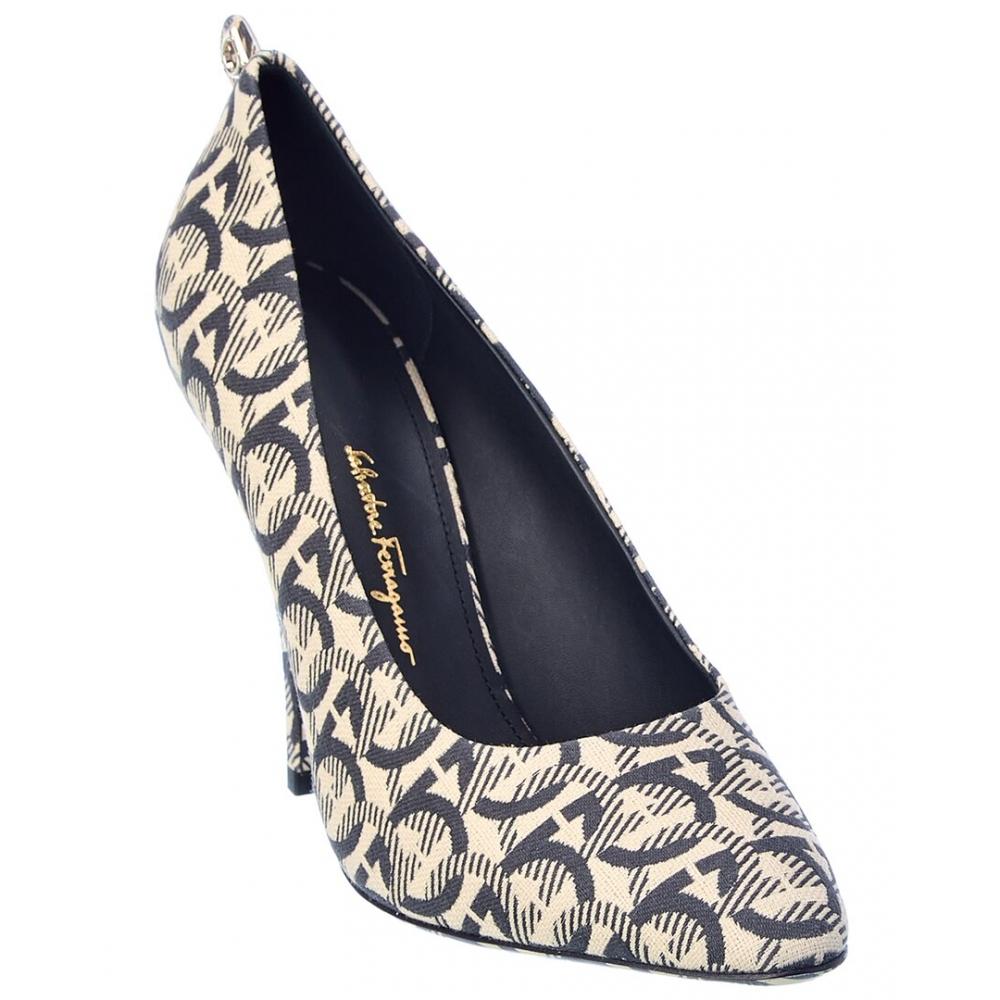 

Salvatore Ferragamo Туфли-лодочки Ferragamo Judy X5 бежевые