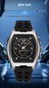 SANDA Trendy Student Men's Dual Display Electronic Watch with Snooze Alarm
