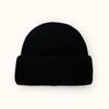 Autumn Winter Fashion Rabbit Hair Knit Hat Double Rolled Brim Warm Cold Hat