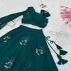 Designer Green Lehenaga Choli for Modern Festive Wear