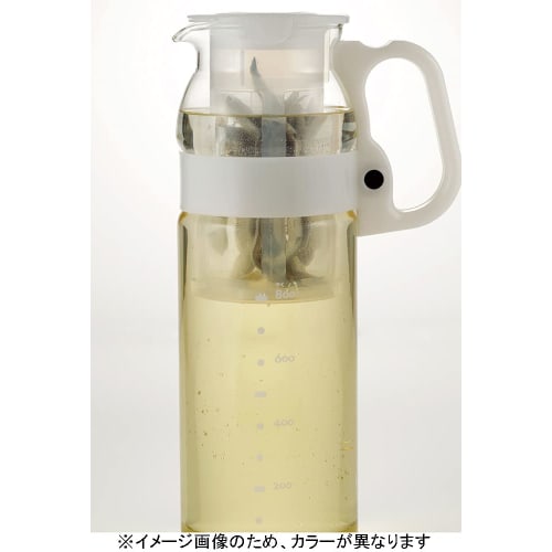 Iwaki Heat-Resistant Glass Coffee Server, Cold Brew Coffee & Tea, Handy Server, 1.3L, with Filter, T2933F2-BK