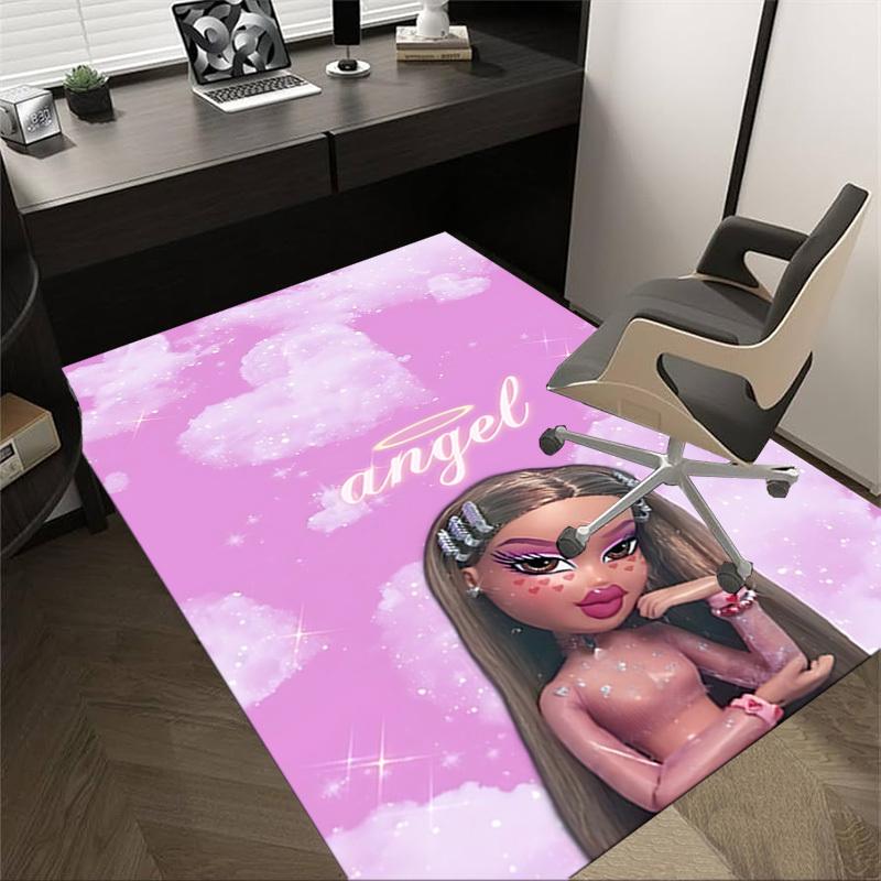 

1pc Angel Clouds Carpet Anti Slip Polyester Floor Mat for office,Bedroom 60cm by 90cm