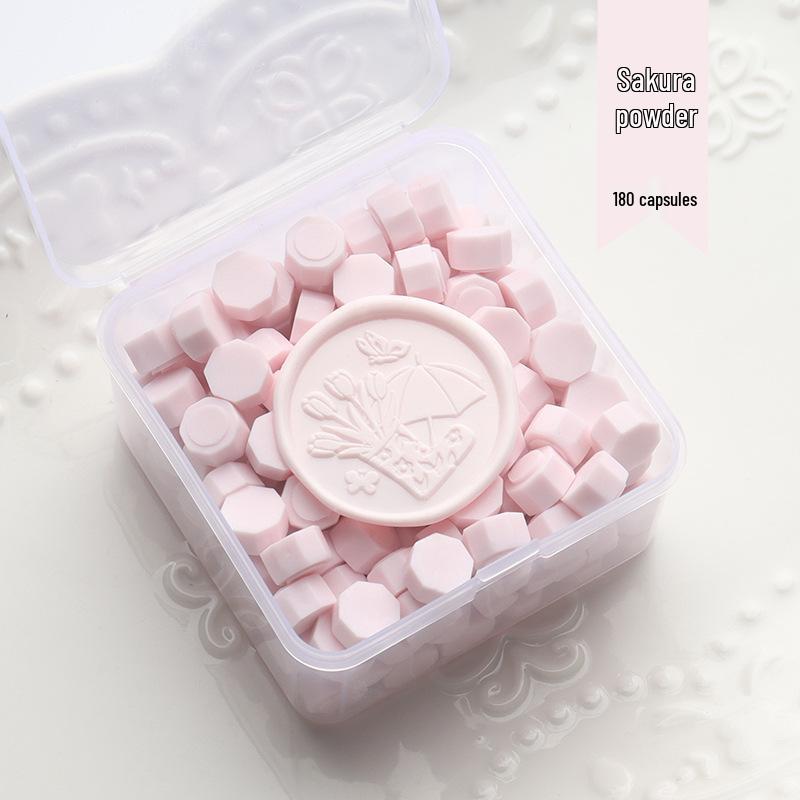 Matte Octagonal Sealing Wax Beads - Ice Cream Color Series for Wedding Invitations