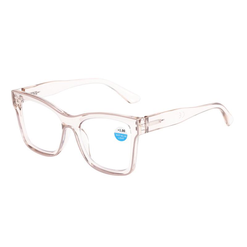 Young Reading Glasses Anti-Blue Reading Glasses Square Old Man Reading Glasses High Definition Magnifying Glass