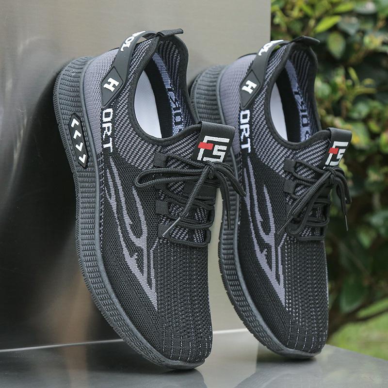Summer New Breathable Hollow Mesh Shoes Casual Sports Shoes Mesh Coconut Shoes