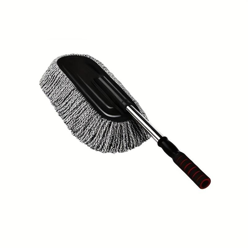 

Flat Car Wash Mop Does Not Hurt The Car Special Car Wash Cleaning Brush Retractable Household Car Dealership Cleaning Tool 2pcs серый