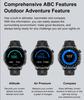 2026 Neue Militär Sport Smartwatch 1,43 Zoll AMOLED Display 4 GB Speicher GPS Offline-Karte 3ATM Wasserdicht Bluetooth-Anruf Fitness Mode Smartwatch