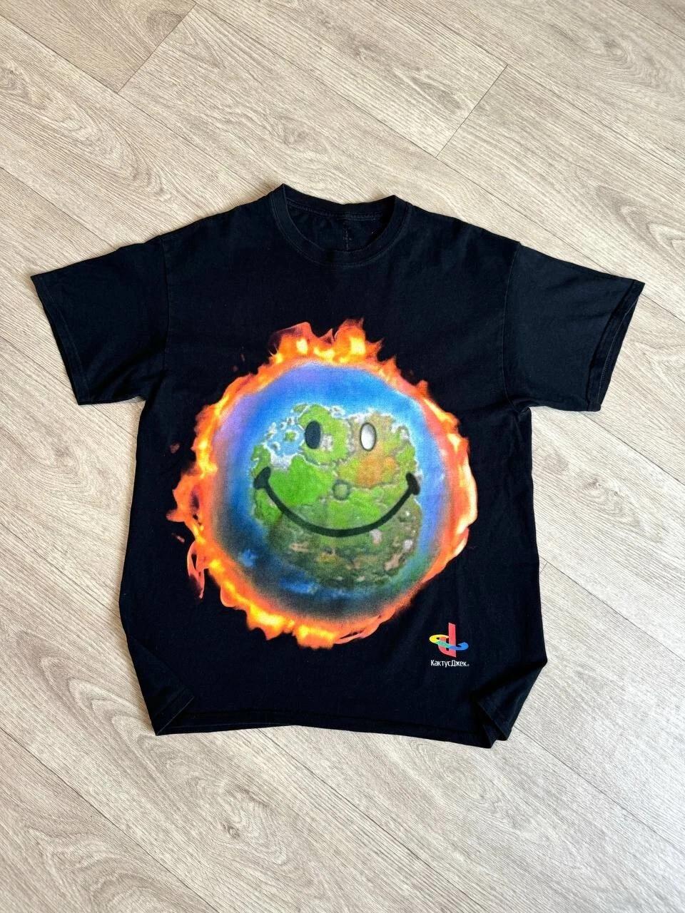 Travis Scott Cactus Jack x Fortnite The Scotts World T-shirt M