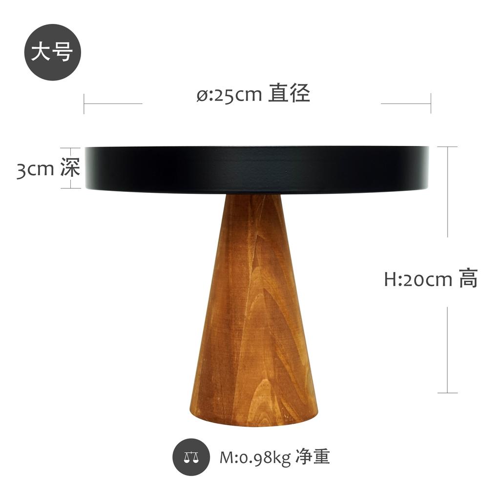 Wood Metal Cake Stand Dessert Table Cake Pan Display Stand Photo Props Snack Fruit Tray Dessert Plate Banquet Decorative Tray