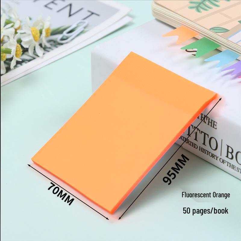 Transparent PET Morandi Sticky Notes for Students