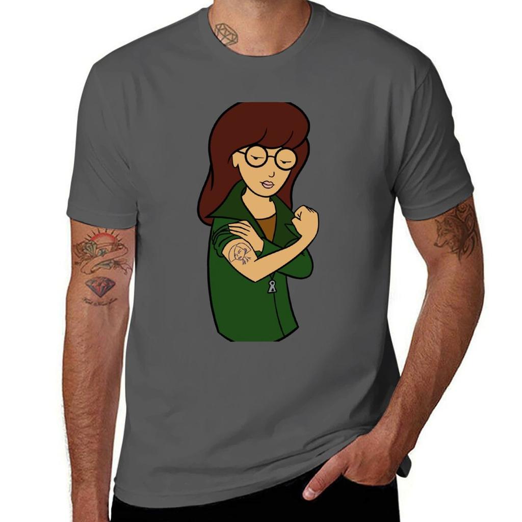 Daria With Jane Tattoo TShirt Basic Plain Tee For Spring And Summer TShirt