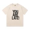 Wholesale GALLERY DEPT washed old short-sleeved beauty tide retro skull print couple loose T-shirt summer