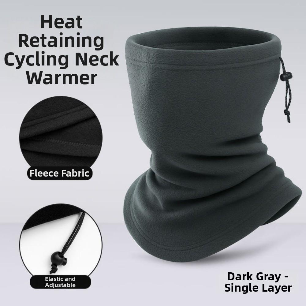 Windproof Winter Warm Fleece Neck Scarves Multicolors Motorcycle Half Face Mask Scarf