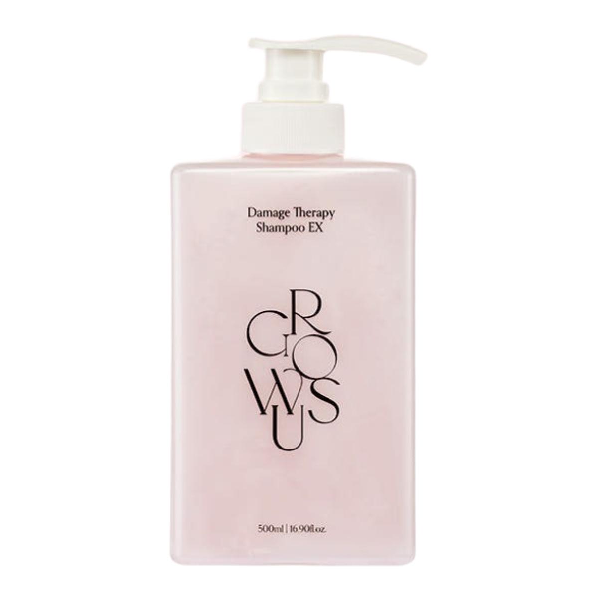 GROWUS Schadens-Therapie-Shampoo EX Nährend Stärkend 500ml Koreanische Haarpflege Schadensreparatur