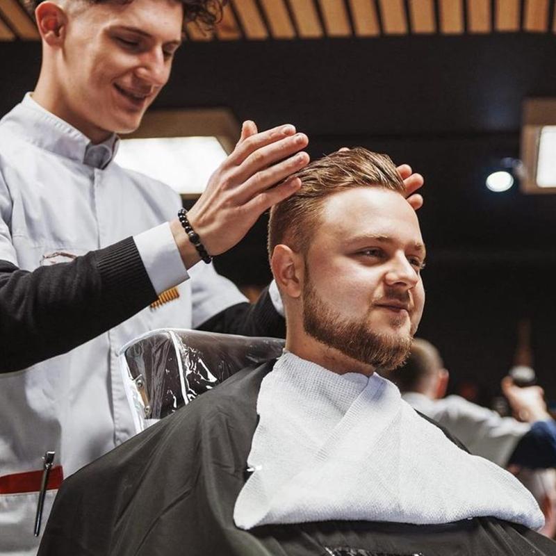 1PC Salon Chair Cover Protector Clear Square Waterproof Hairdressing Chair Back Covers Fit Standard Salon Chairs Office Chairs