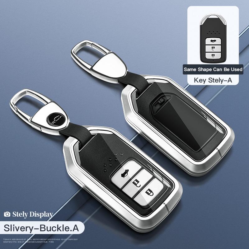 Universal Honda Civic Key Cover for Accord, XRV, Guandao, Haoying, and Xingge - Stylish Car Key Bag with Buckle