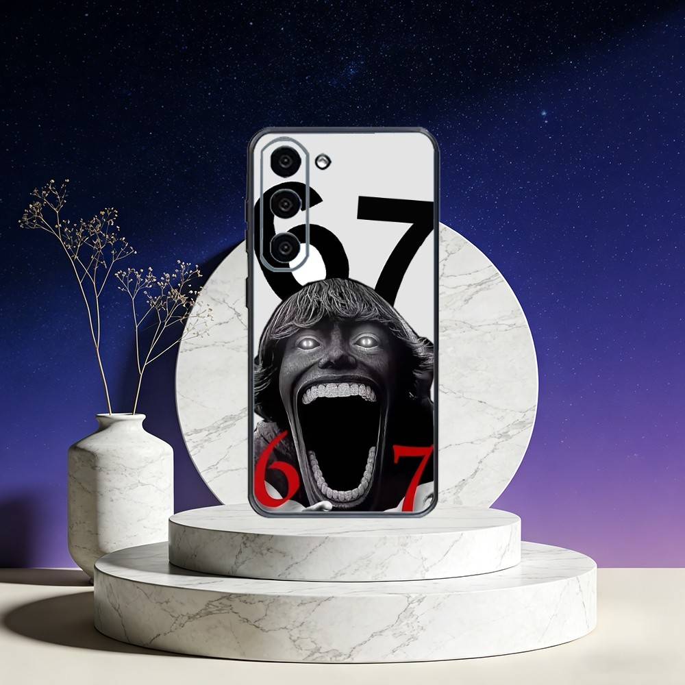 

Чехол для телефона Six Seven 67 для Samsung Galaxy A73, A72, A71, A70, A53, A52, A51, Другие Мягкий черный чехол Samsung a72
