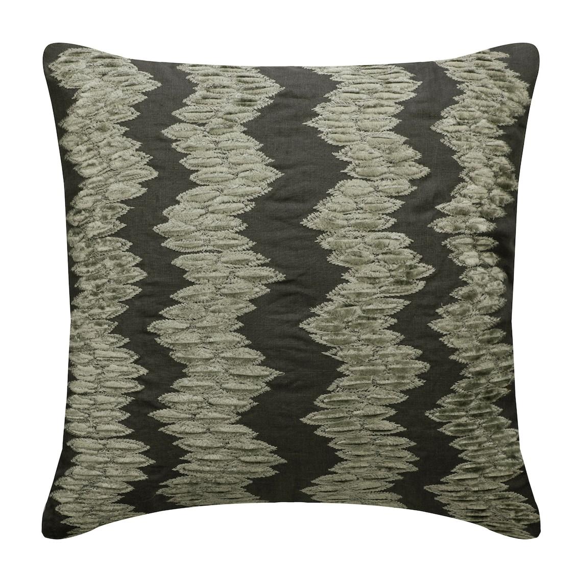 

The HomeCentric Декоративная наволочка Декоративные серые наволочки Льняные текстурированные наволочки Абстракция Современный стиль Пасха - Velvet Escape